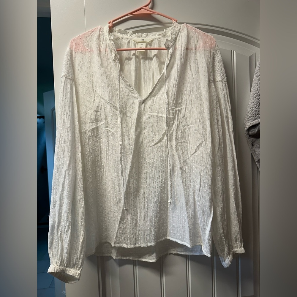 Elegant White Women's Top